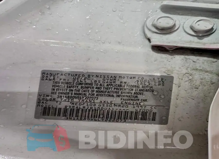 3N1AB8DV6LY222073 Photo# 12