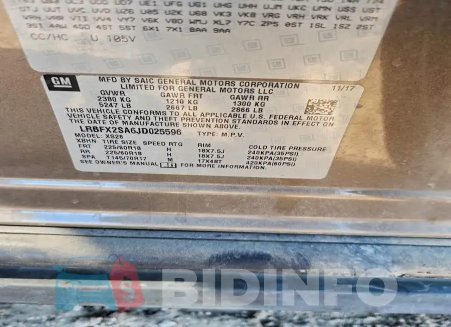 LRBFX2SA6JD025596 Photo# 13