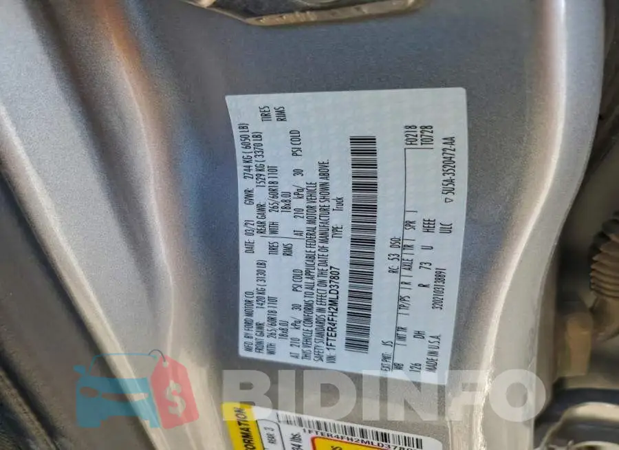 1FTER4FH2MLD37807 Photo# 12