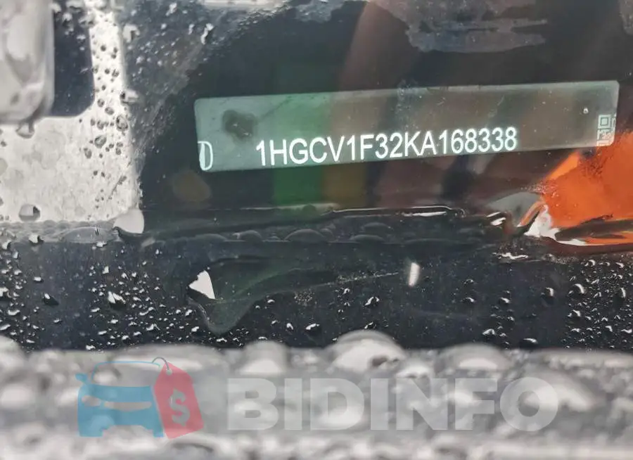 1HGCV1F32KA168338 Photo# 12