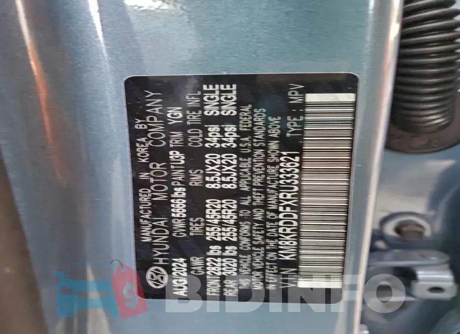 KM8KRDDFXRU333621 Photo# 14