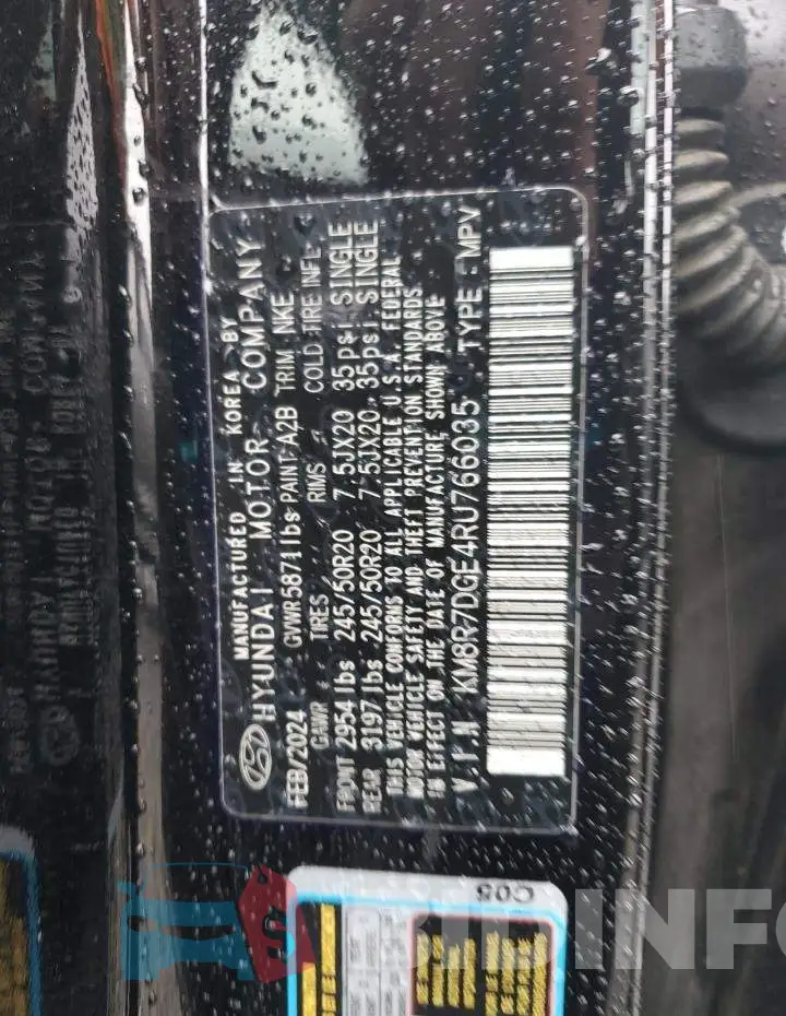 KM8R7DGE4RU766035 Photo# 13