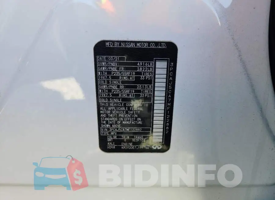 3PCAJ5CA7MF122882 Photo# 12