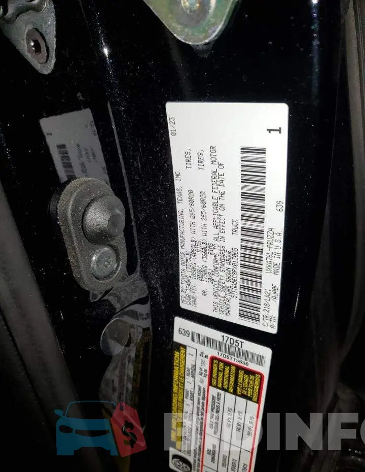 5TFNA5EC8PX013065 Photo# 12