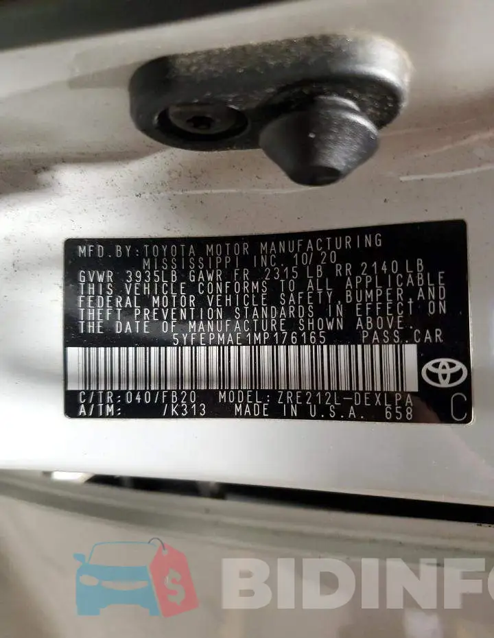 5YFEPMAE1MP176165 Photo# 12