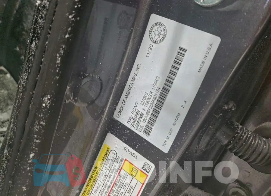 19UUB6F55MA801154 Photo# 12