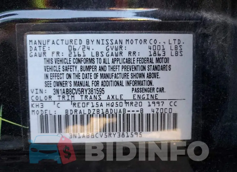 3N1AB8CV5RY381595 Photo# 12