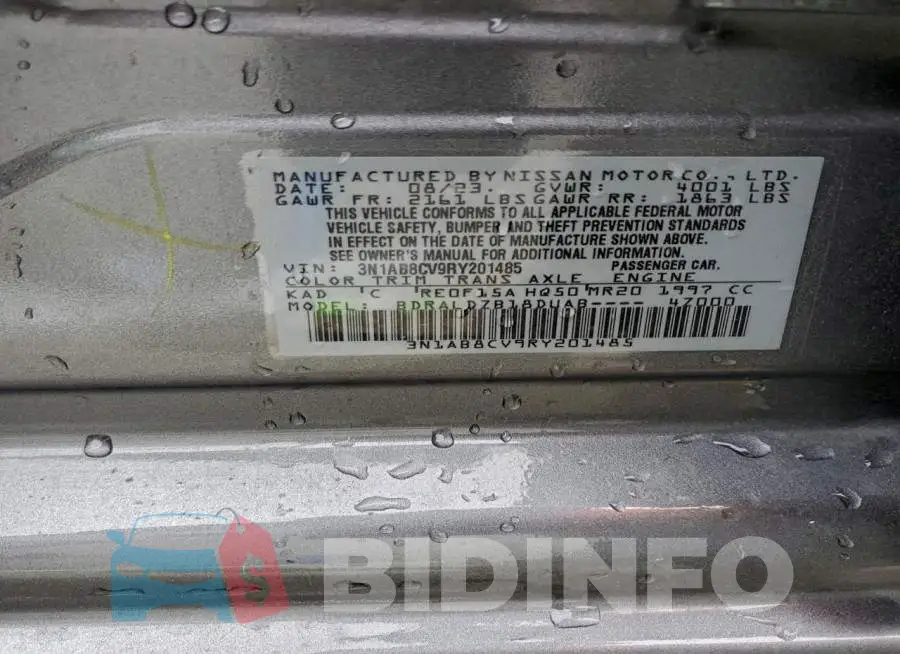 3N1AB8CV9RY201485 Photo# 13