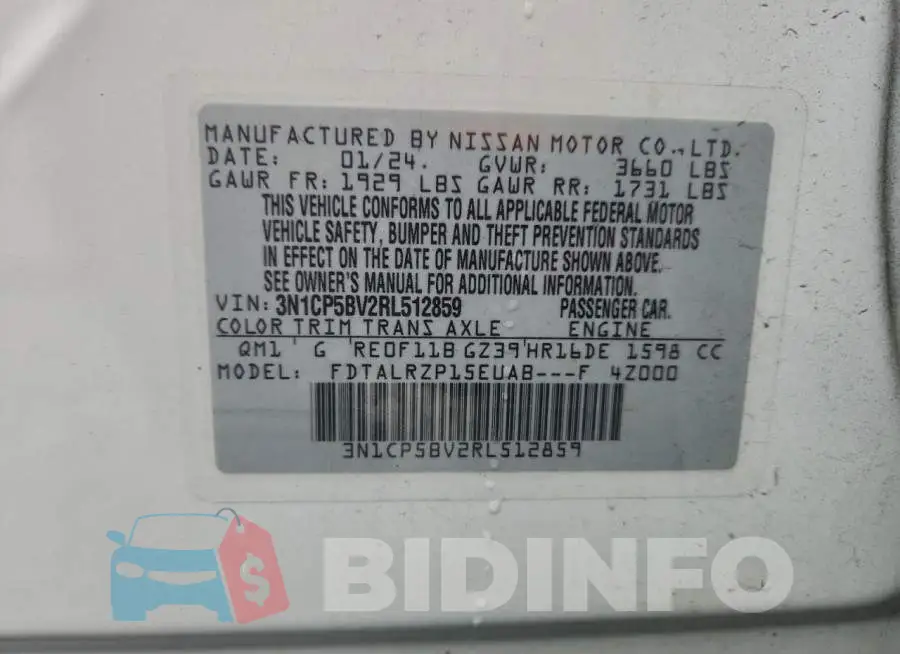 3N1CP5BV2RL512859 Photo# 13