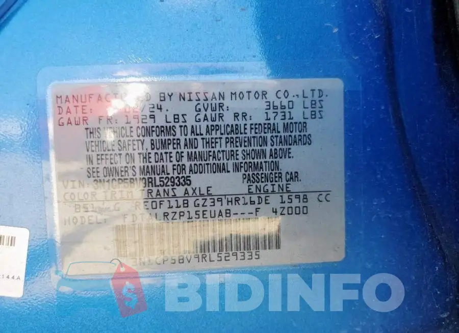 3N1CP5BV9RL529335 Photo# 13