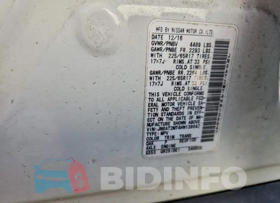 JN8AT2MT4HW139847 Photo# 13