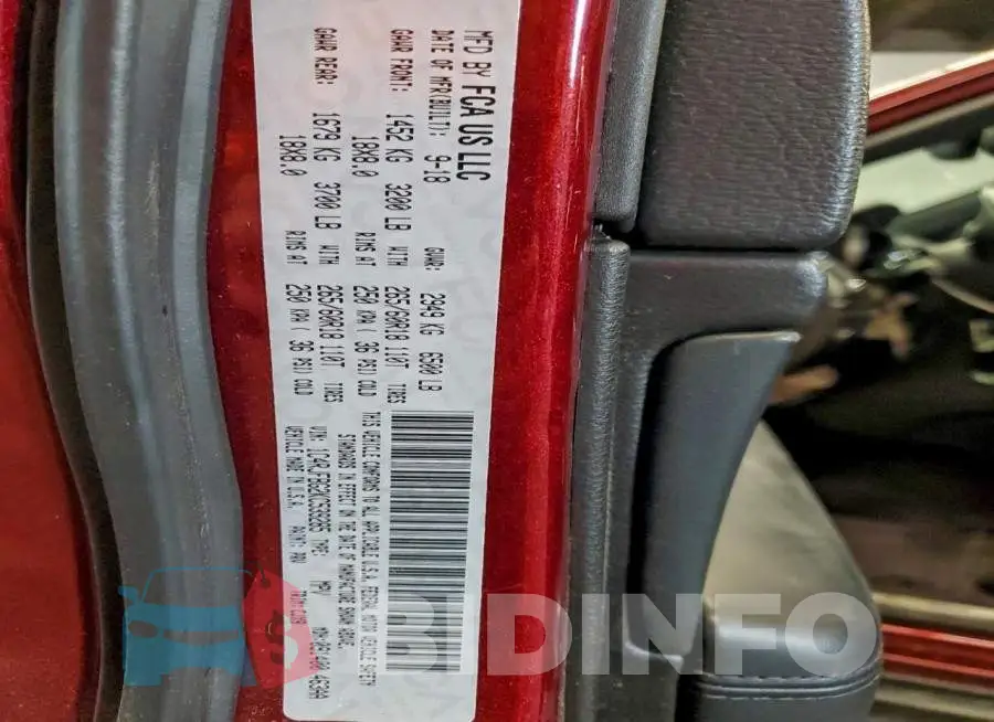 1C4RJFBG2KC539285 Photo# 13