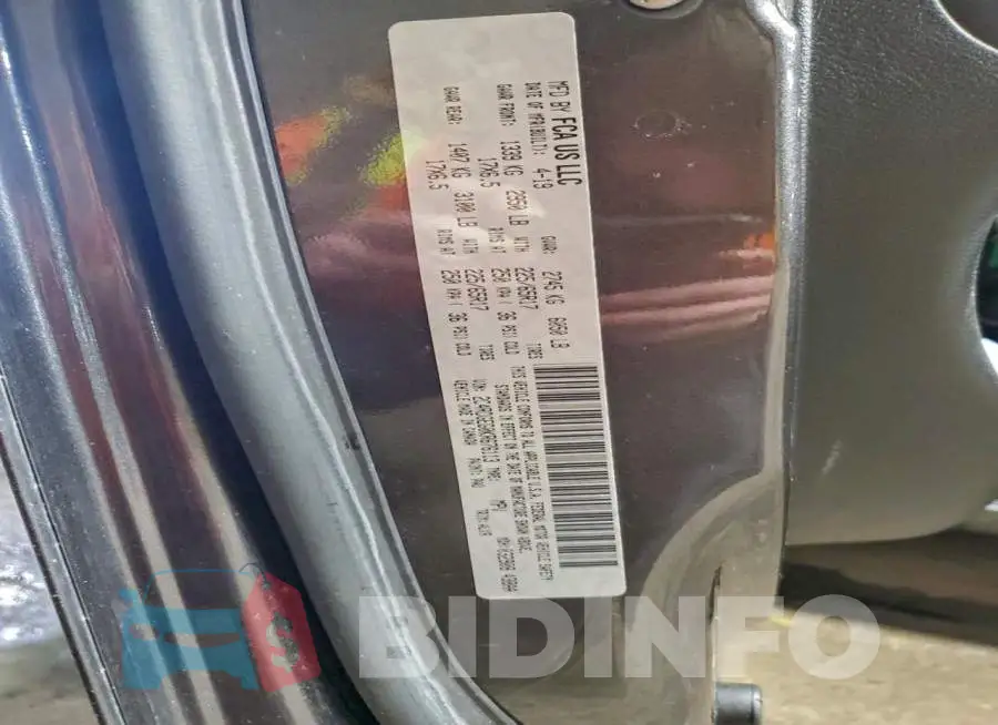 2C4RDGEG0KR676113 Photo# 13