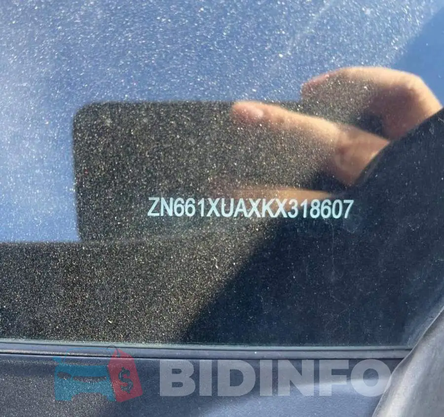 ZN661XUAXKX318607 Photo# 10