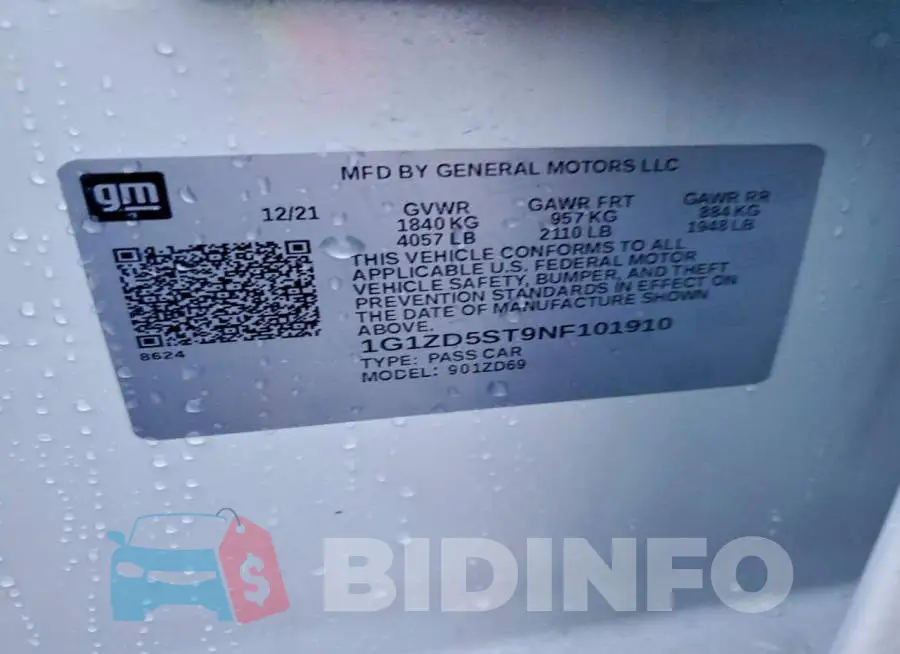 1G1ZD5ST9NF101910 Photo# 12