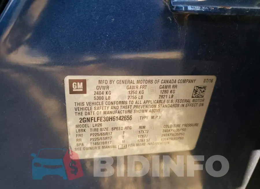 2GNFLFE30H6142656 Photo# 14