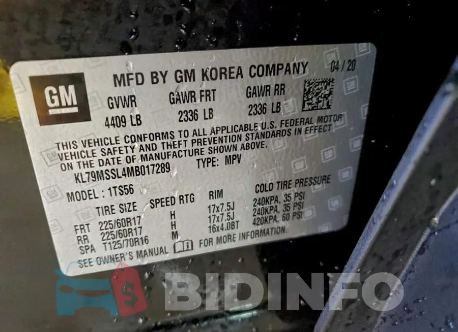 KL79MSSL4MB017289 Photo# 14