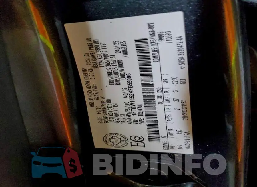 1FTEW1E52KFB55096 Photo# 12