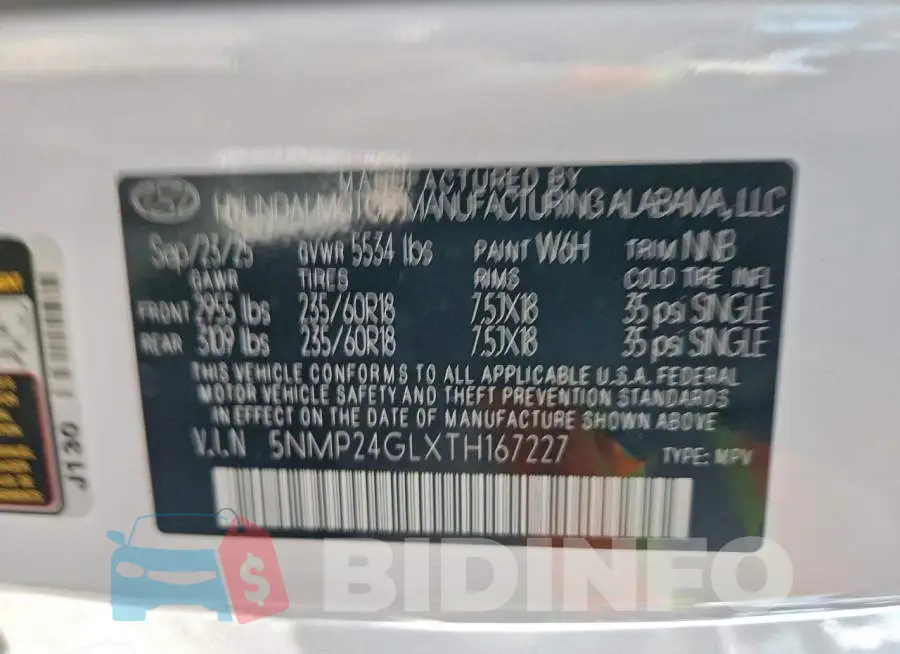 5NMP24GLXTH167227 Photo# 14