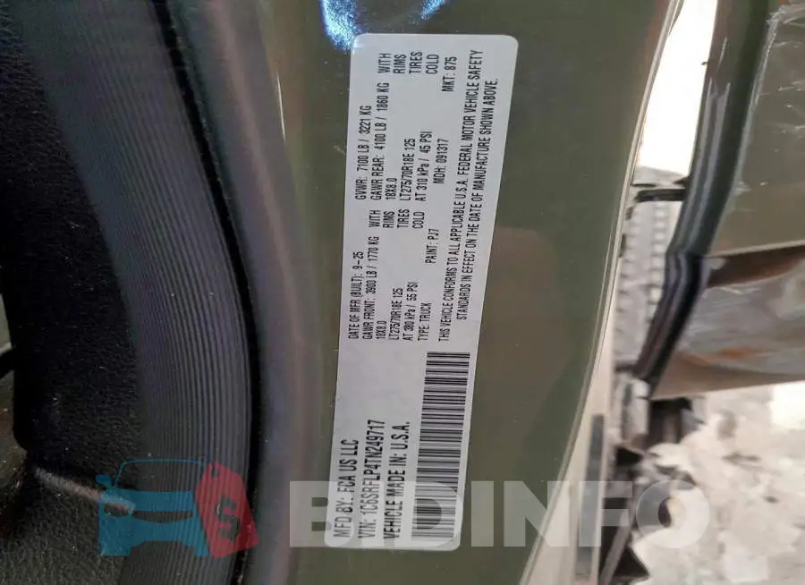 1C6SRFLP4TN249717 Photo# 12