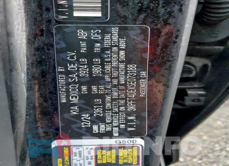 3KPFT4DEXSE073188 Photo# 12