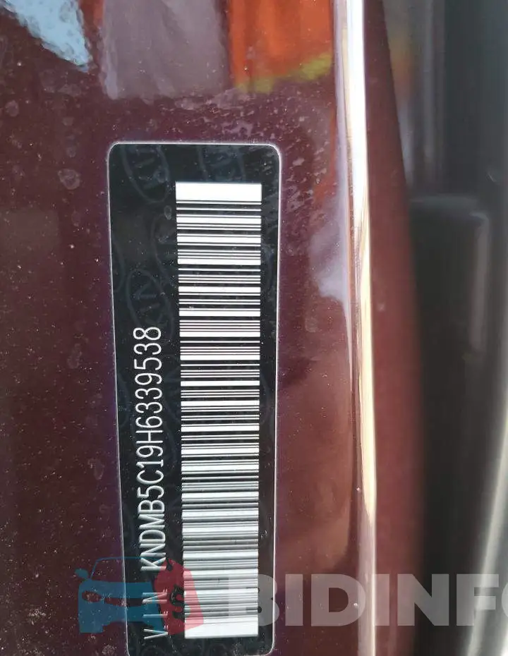 KNDMB5C19H6339538 Photo# 13