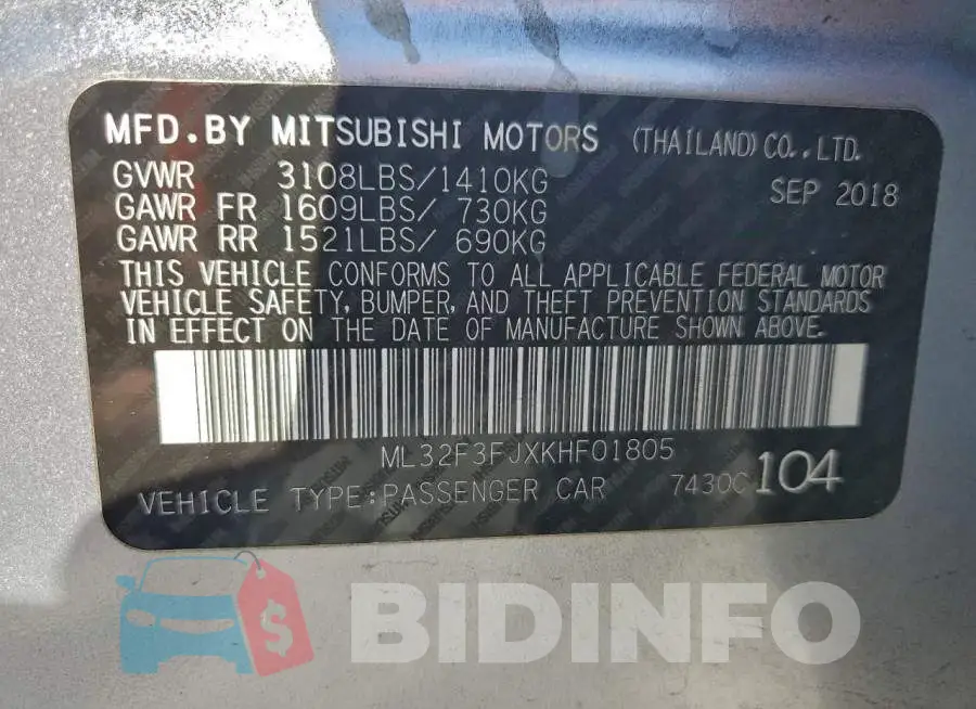 ML32F3FJXKHF01805 Photo# 12