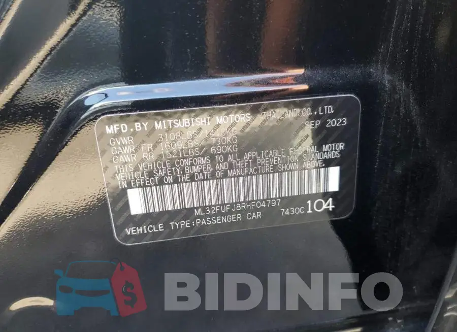 ML32FUFJ8RHF04797 Photo# 12