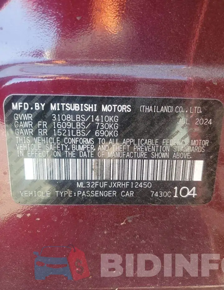 ML32FUFJXRHF12450 Photo# 12