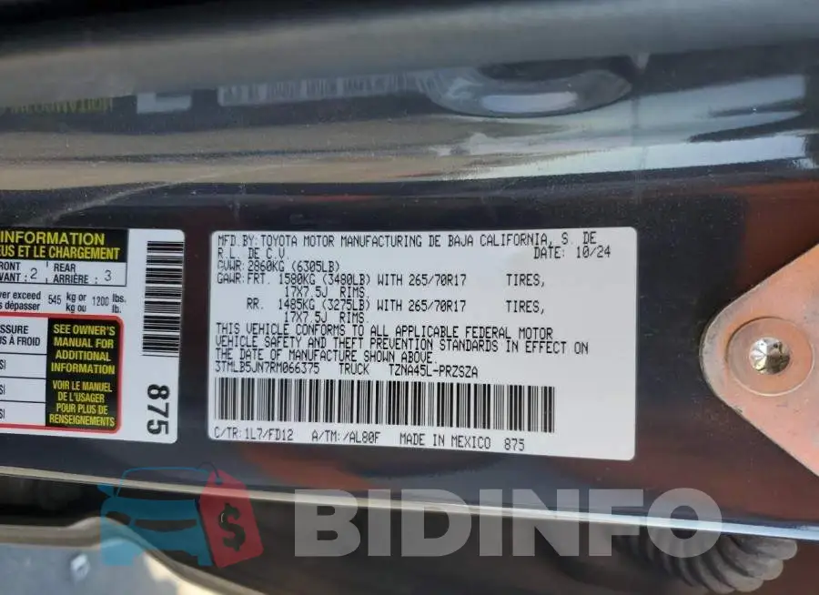 3TMLB5JN7RM066375 Photo# 13