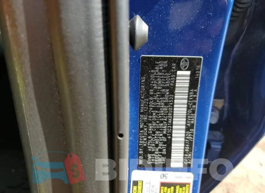 4T1C31AK0RU074532 Photo# 12
