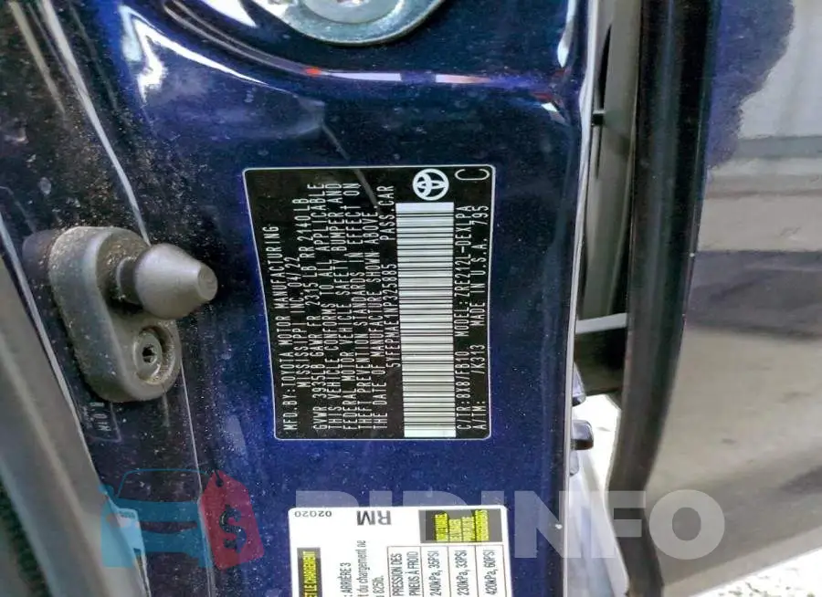 5YFEPMAE1NP325885 Photo# 12