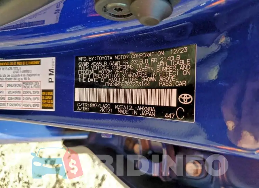 JTNC4MBE7R3223144 Photo# 13