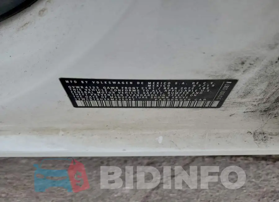 3VWCB7BU3KM235067 Photo# 12