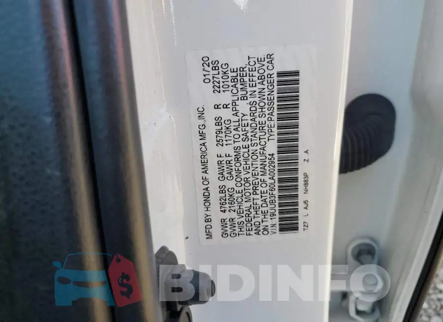 19UUB3F60LA002954 Photo# 12