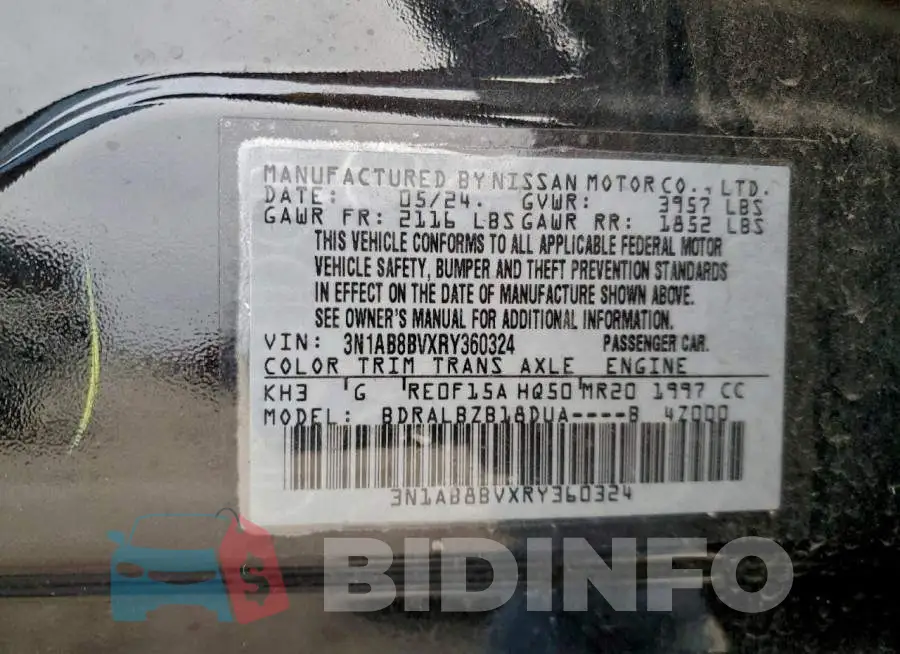 3N1AB8BVXRY360324 Photo# 12