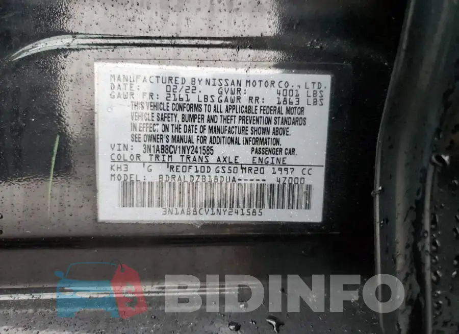 3N1AB8CV1NY241585 Photo# 12