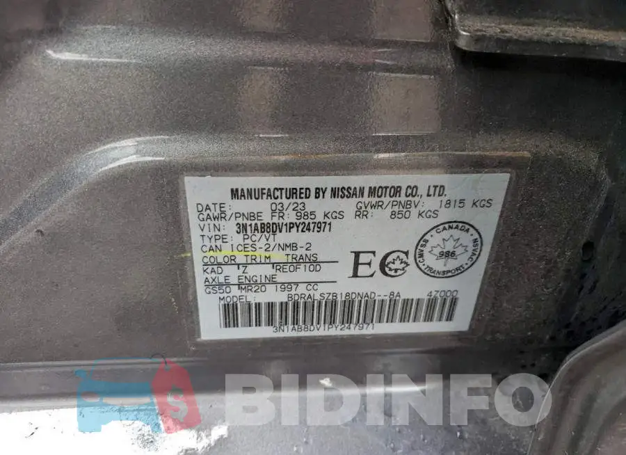 3N1AB8DV1PY247971 Photo# 12