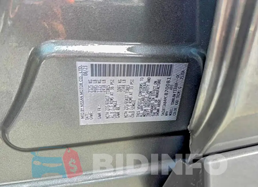 5N1BT3AB4PC870081 Photo# 10