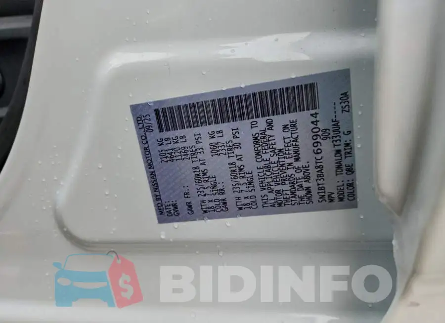 5N1BT3BA8TC699044 Photo# 13