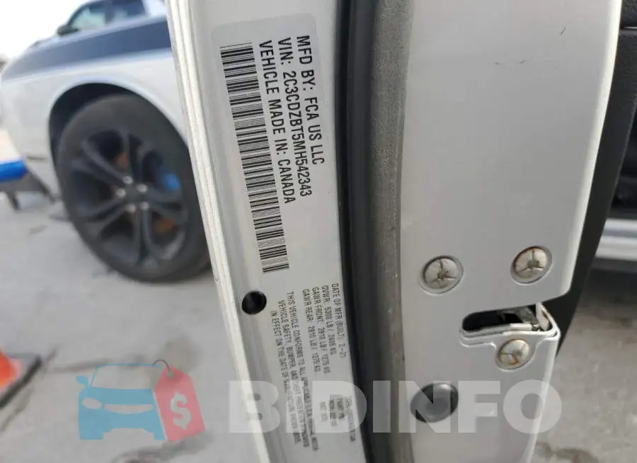 2C3CDZBT5MH542343 Photo# 13
