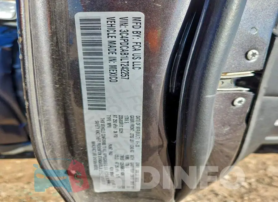 3C4PDCAB1LT242257 Photo# 13