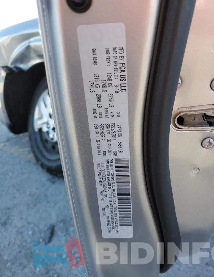 3C4PDCBG5JT511416 Photo# 13
