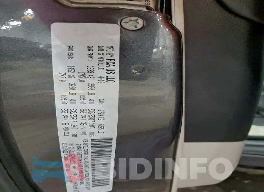 2C4RC1DG3HR502031 Photo# 13