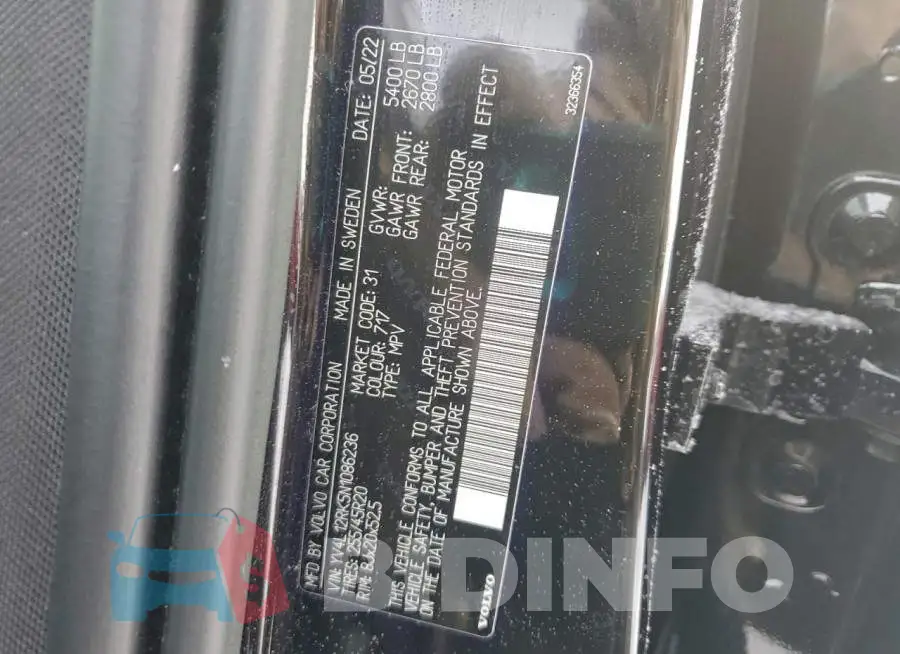YV4L12RK5N1086236 Photo# 12