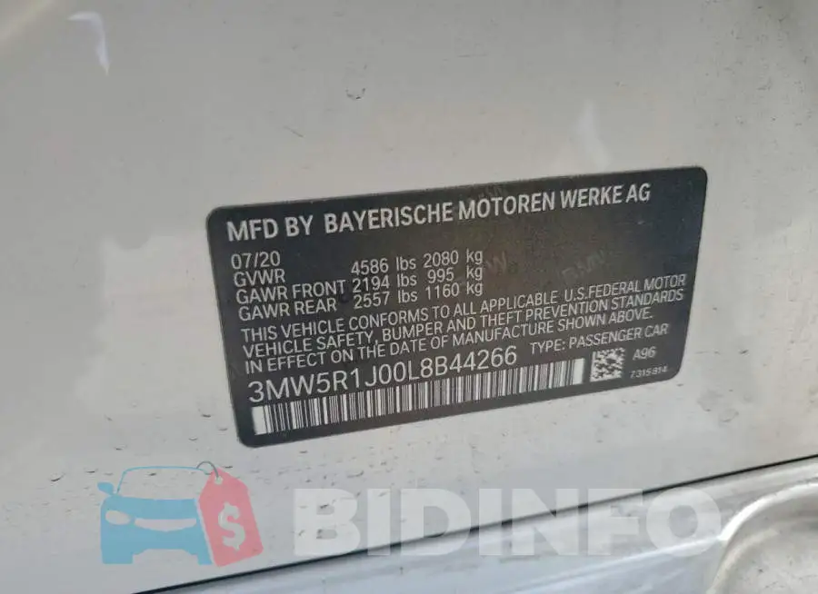 3MW5R1J00L8B44266 Photo# 12