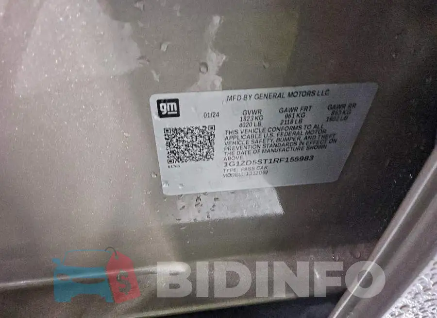 1G1ZD5ST1RF155983 Photo# 12