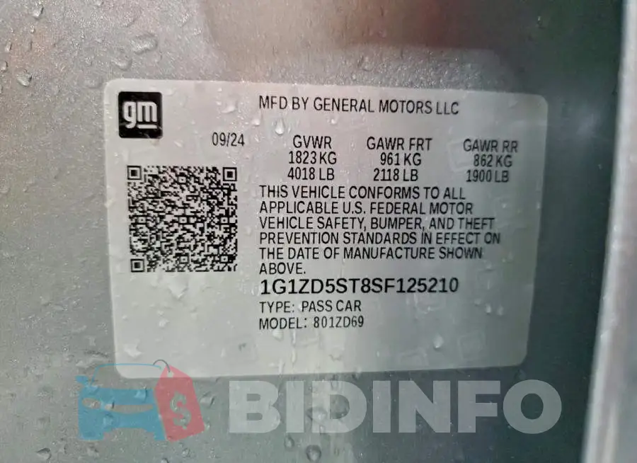 1G1ZD5ST8SF125210 Photo# 12
