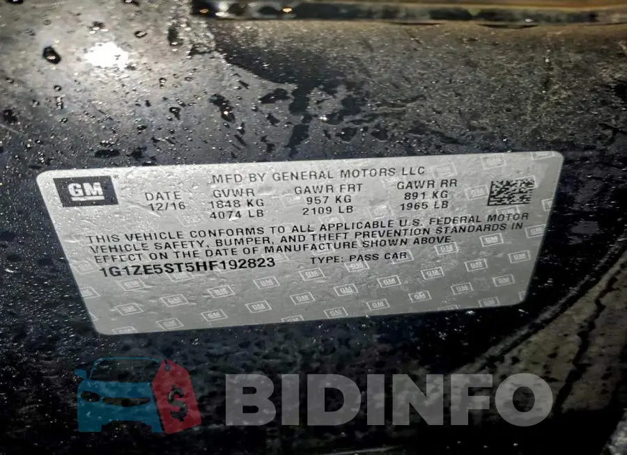 1G1ZE5ST5HF192823 Photo# 12