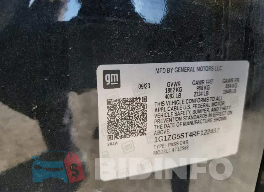 1G1ZG5ST4RF122497 Photo# 12